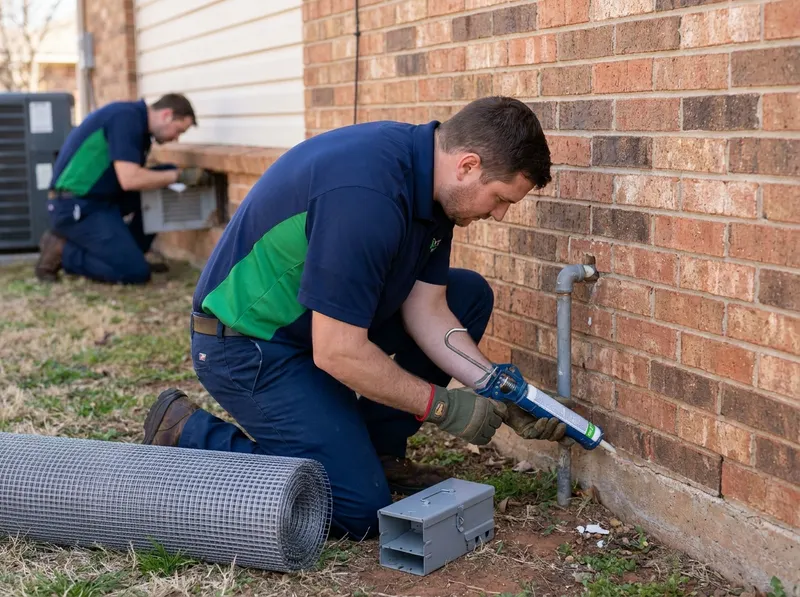 Rodent Exclusion and Trapping in Oklahoma City, OK